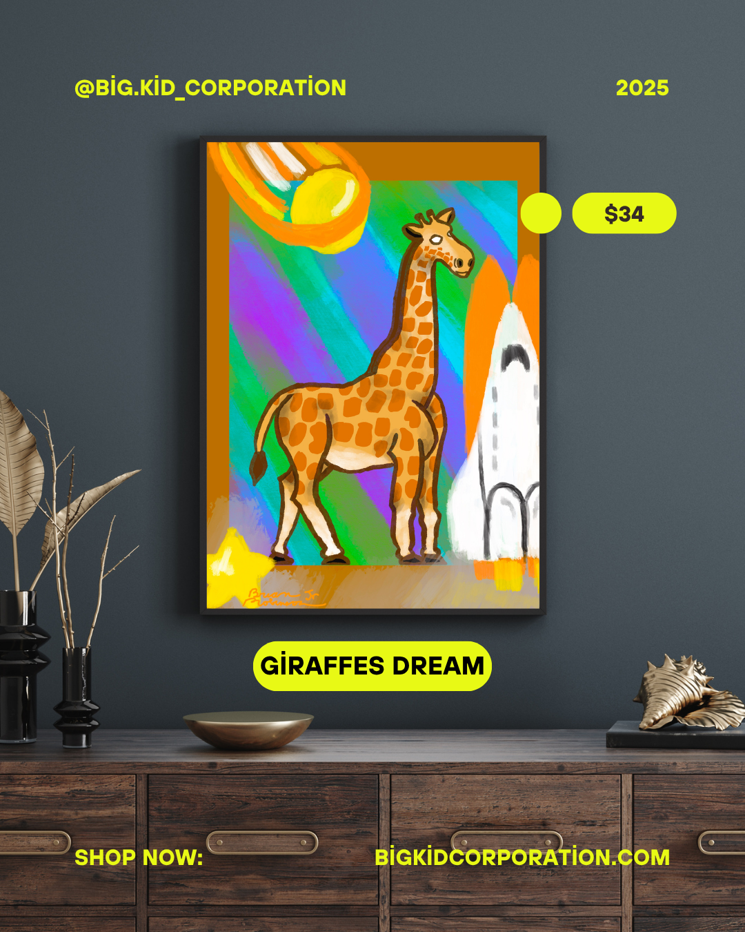 Giraffes Dream - BKC C.A.S.H.